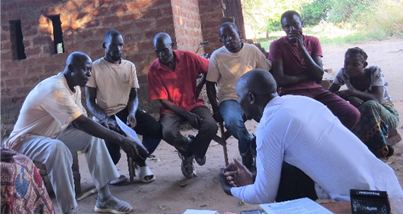 Bible Listening Group meeting among the Kunda people